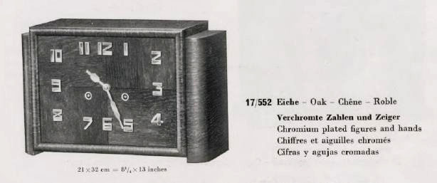 Foto aus einem alten Junghans Katalog